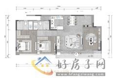 3室2厅2卫0厨 