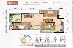 2室2厅2卫0厨 