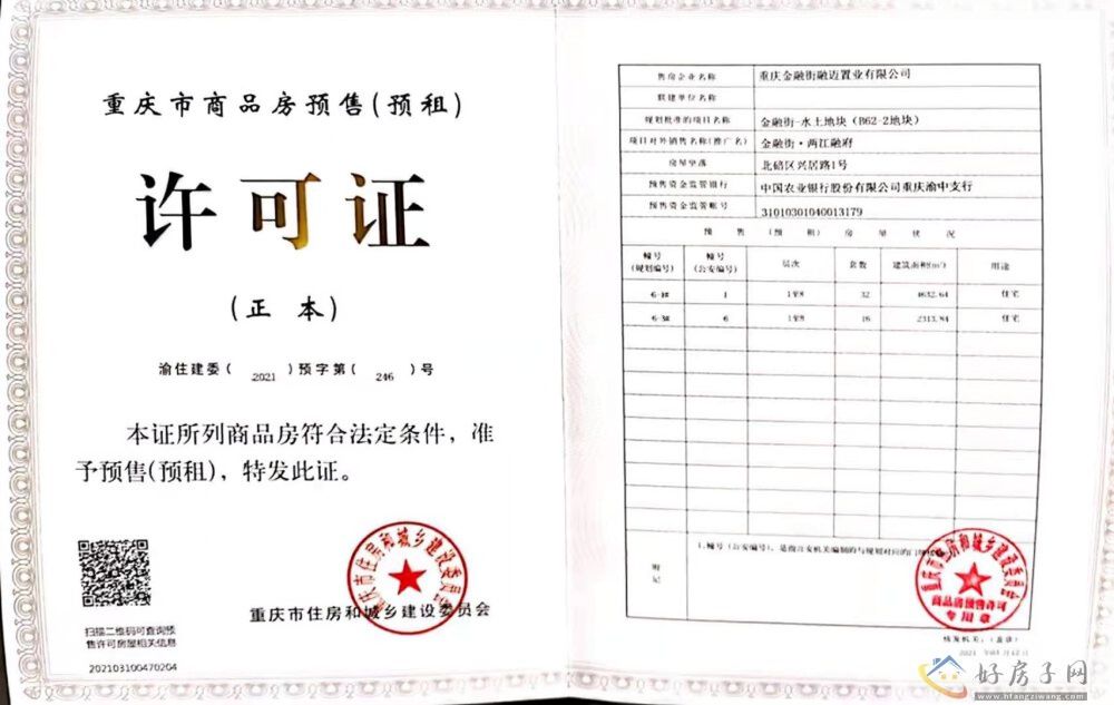 楼盘证照