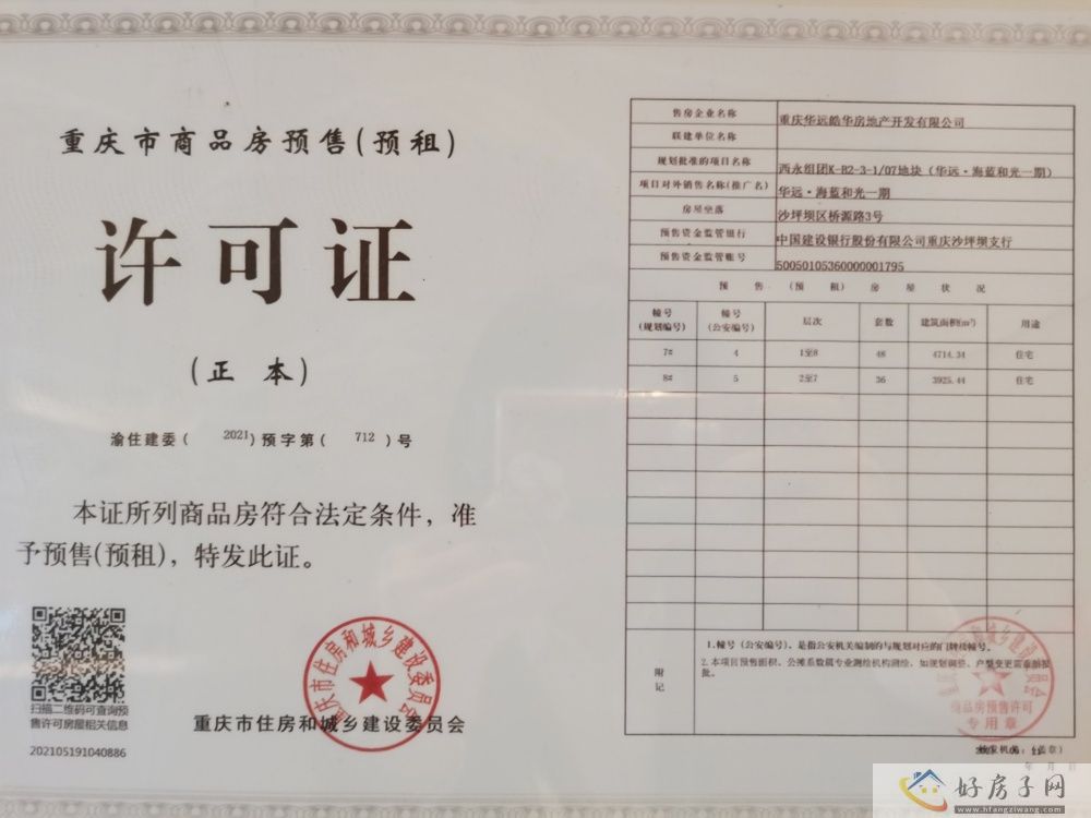 楼盘证照