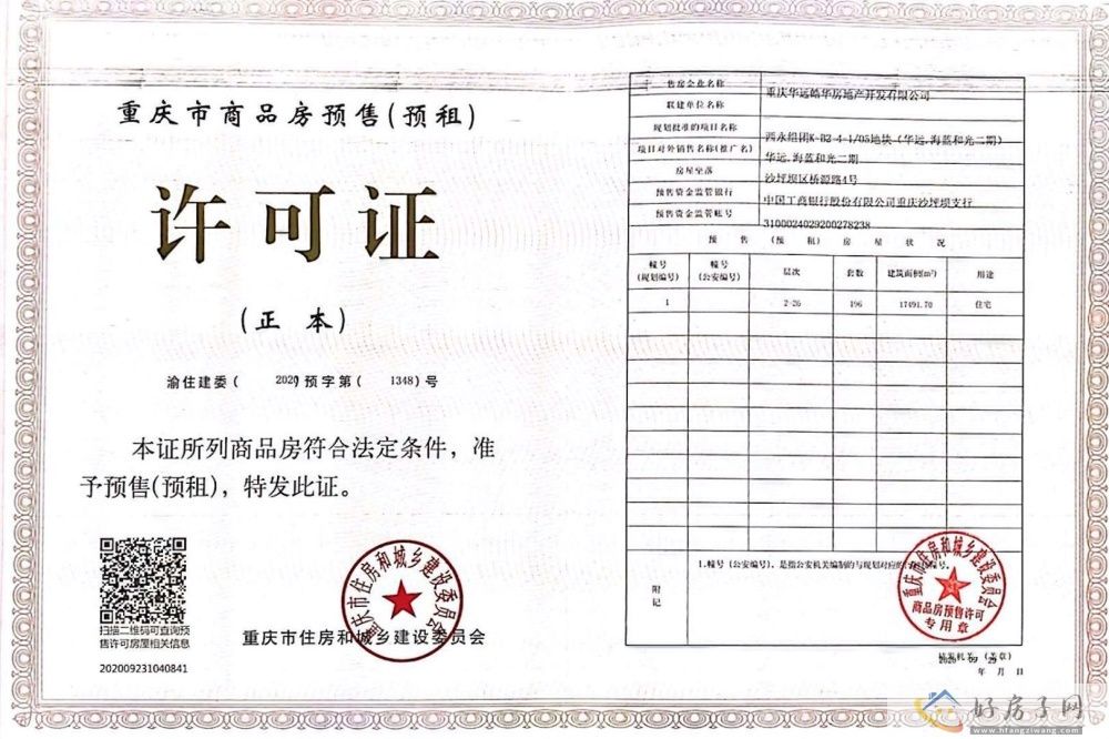 楼盘证照