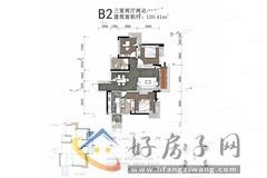 3室2厅2卫0厨 