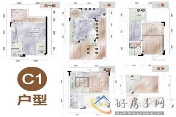3室4厅4卫0厨 