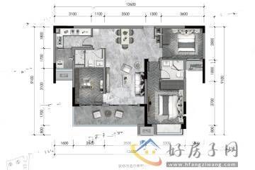 3室2厅2卫0厨 