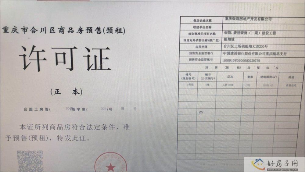 楼盘证照