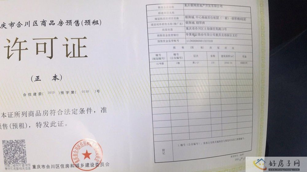 楼盘证照