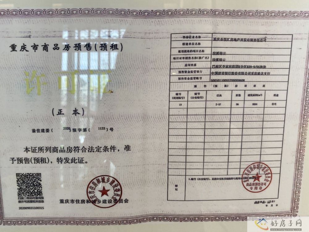 楼盘证照