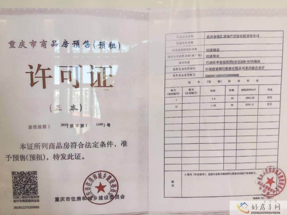 楼盘证照