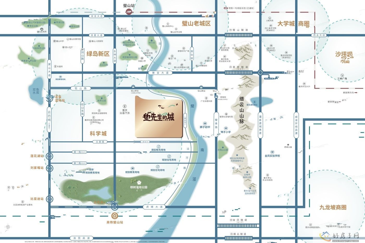 位置交通图
