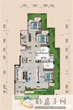 4室2厅2卫0厨 