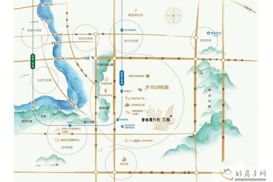 位置交通图