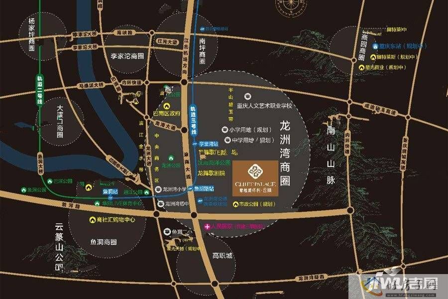 位置交通图