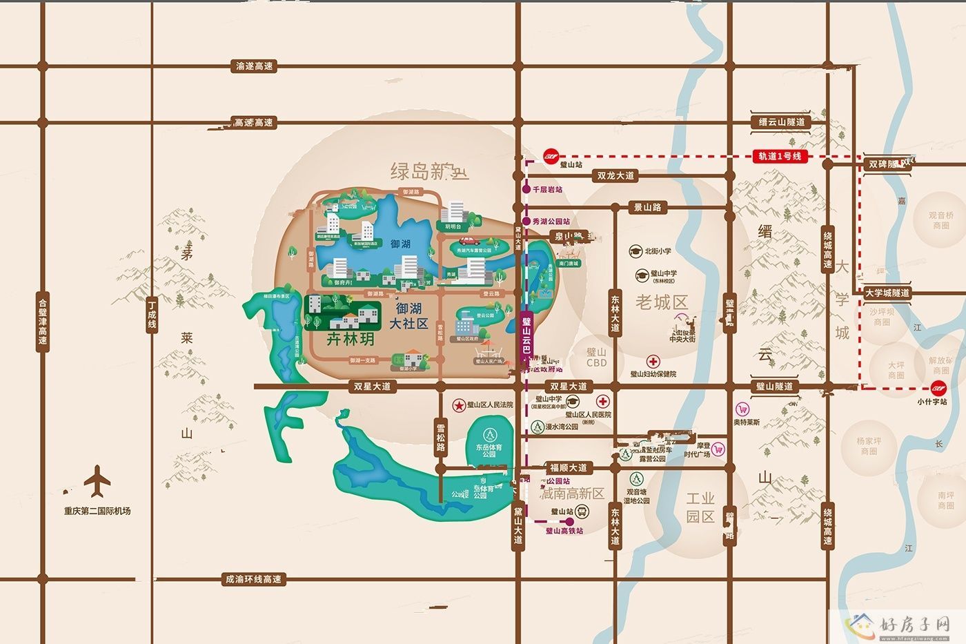 位置交通图
