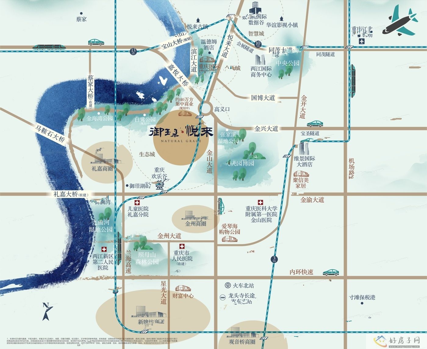 位置交通图