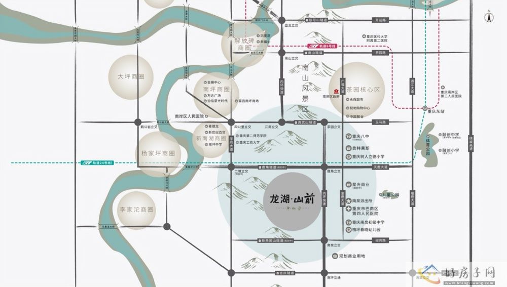 位置交通图