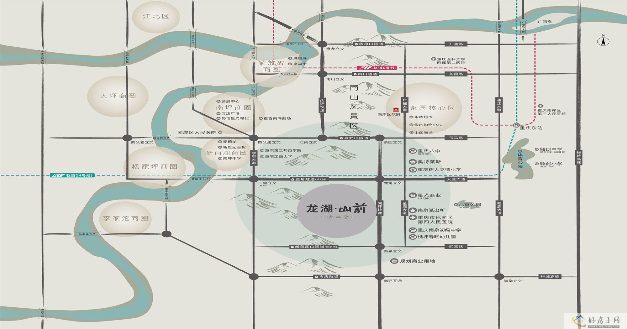 位置交通图