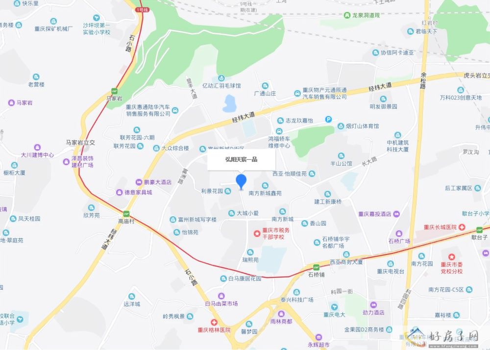 位置交通图