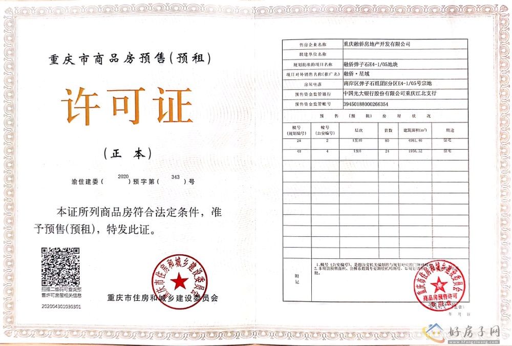 楼盘证照