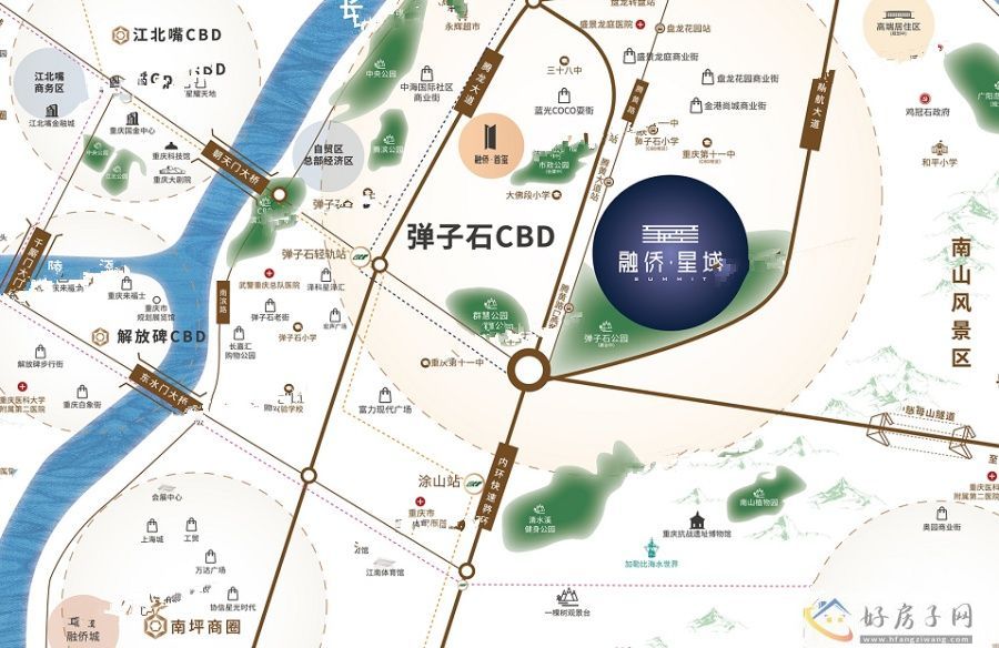 位置交通图