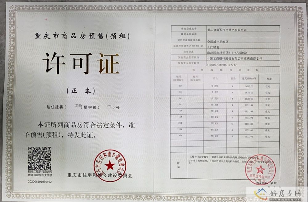 楼盘证照