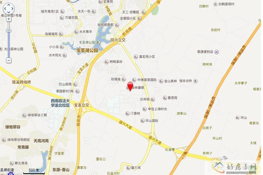 位置交通图