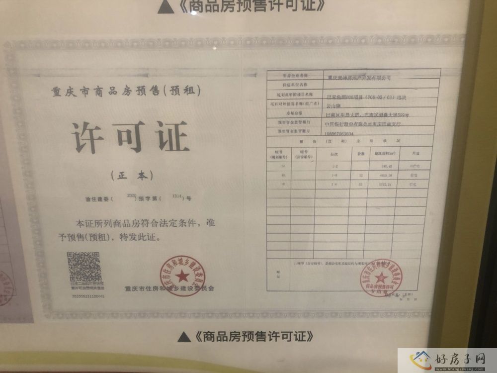 楼盘证照