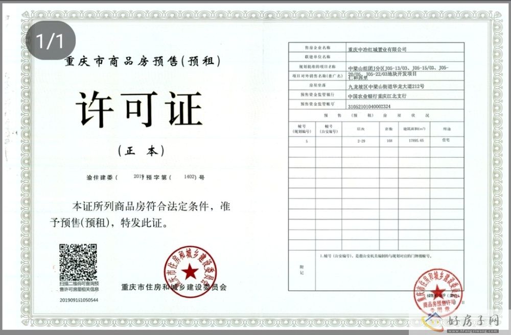 楼盘证照