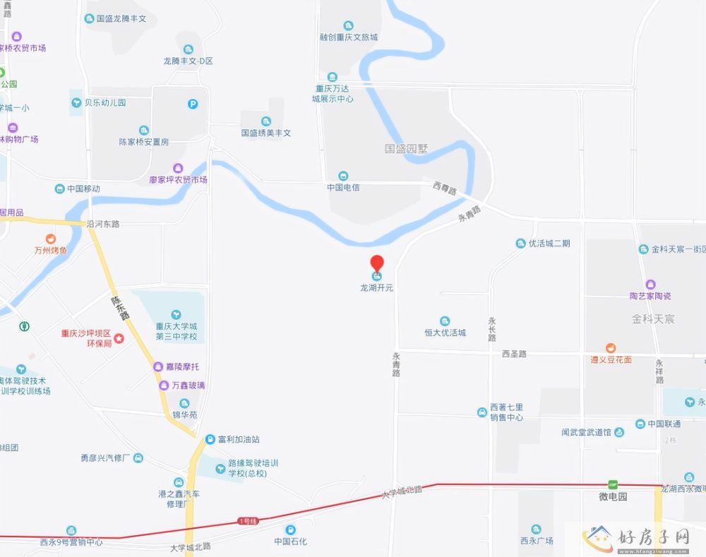 位置交通图