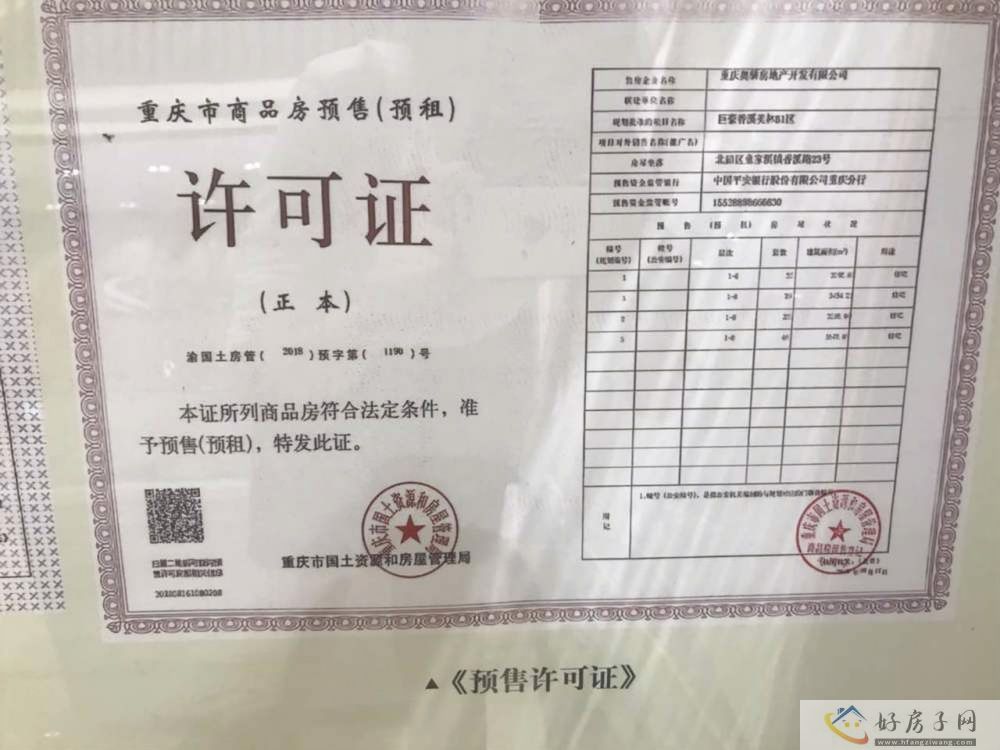 楼盘证照