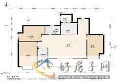 3室2厅2卫0厨 