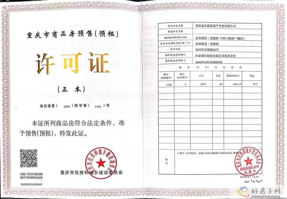 楼盘证照