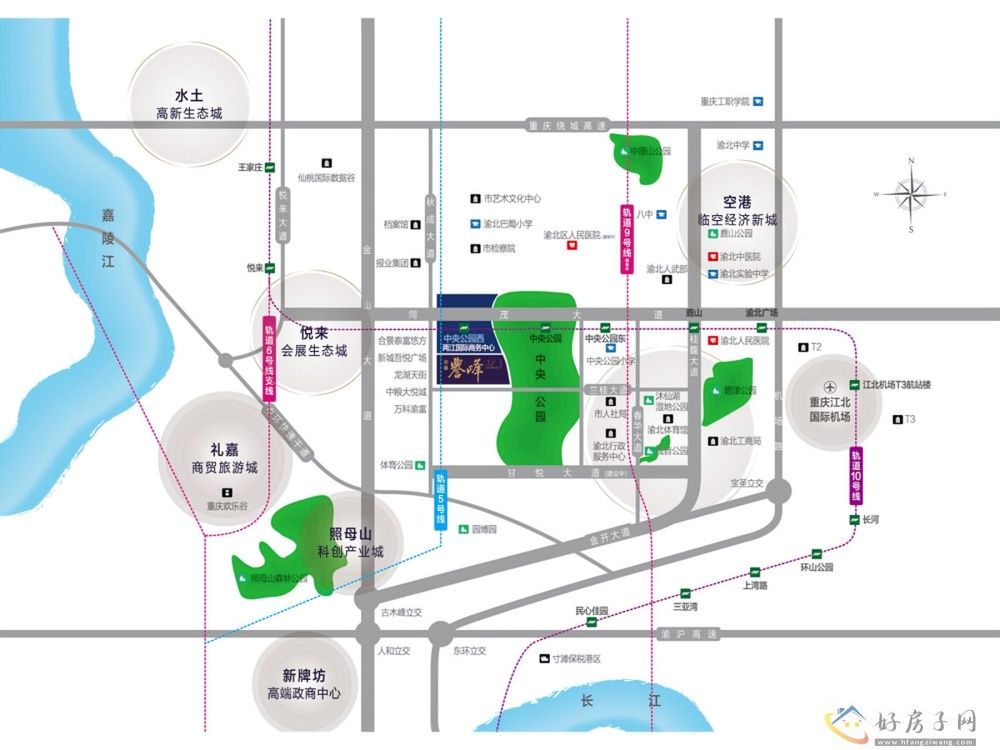 位置交通图