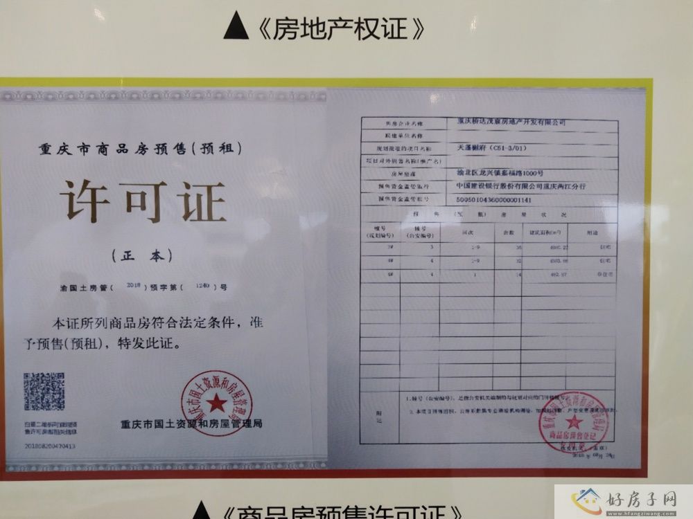 楼盘证照
