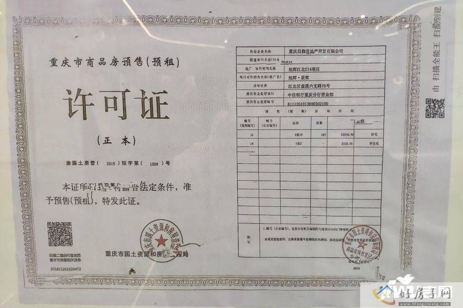 楼盘证照