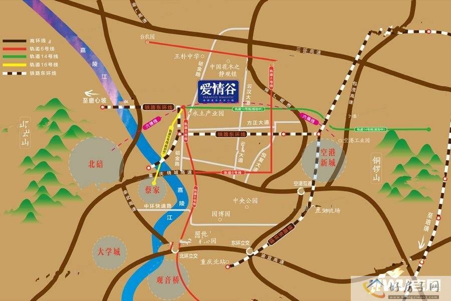 位置交通图