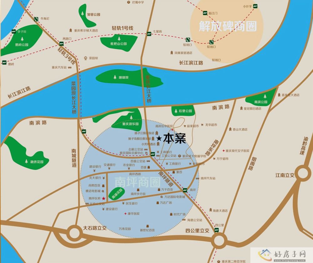 位置交通图