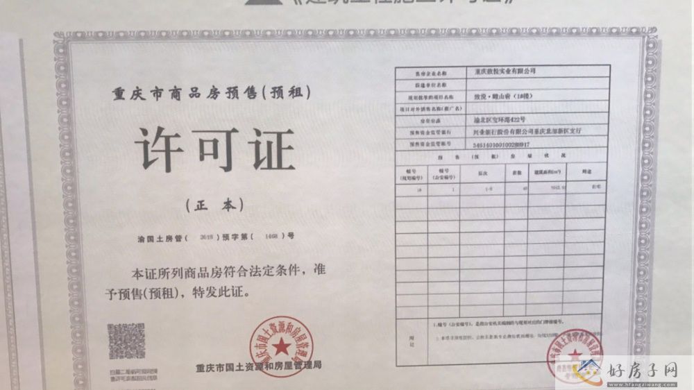 楼盘证照