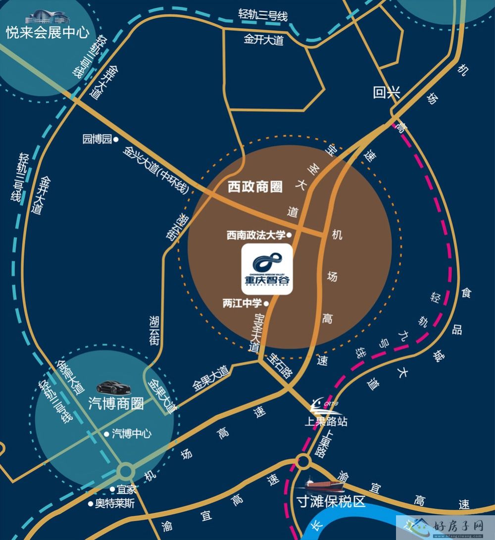 位置交通图