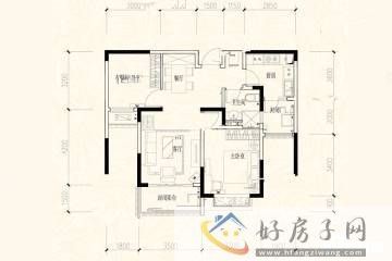 2室2厅1卫0厨 