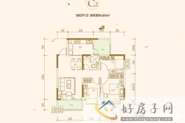 3室2厅1卫0厨 
