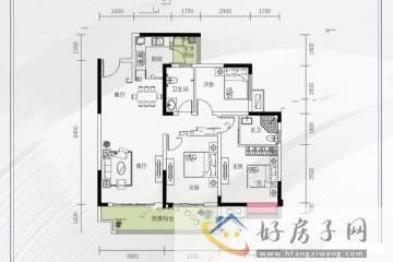 3室2厅2卫0厨 