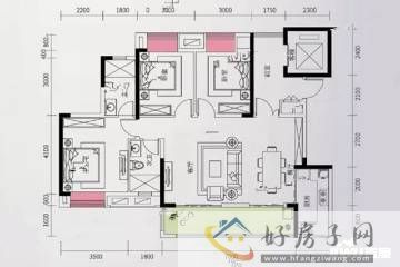 3室2厅2卫0厨 