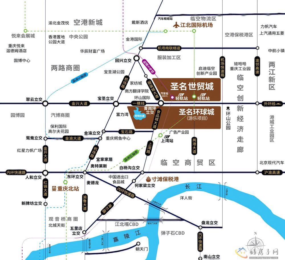 位置交通图