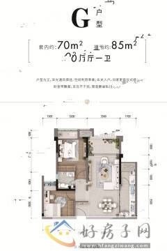 2室2厅1卫0厨 