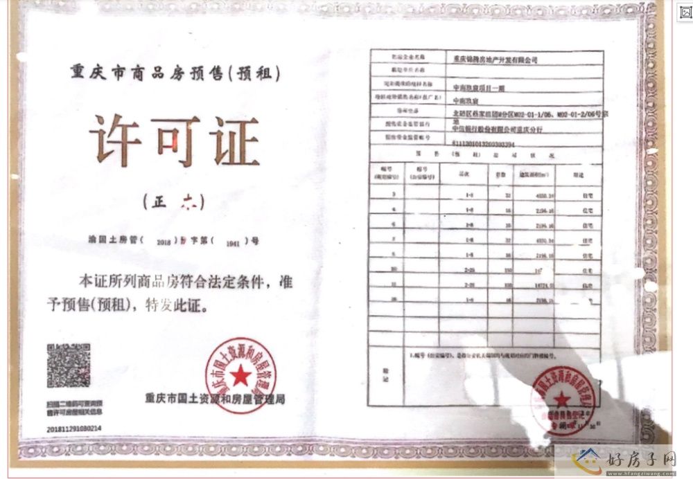 楼盘证照