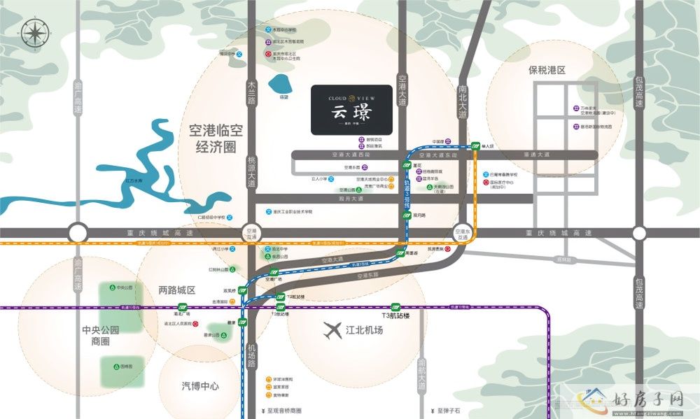 位置交通图