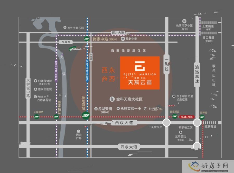 位置交通图