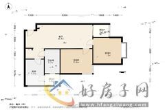 2室2厅1卫0厨 