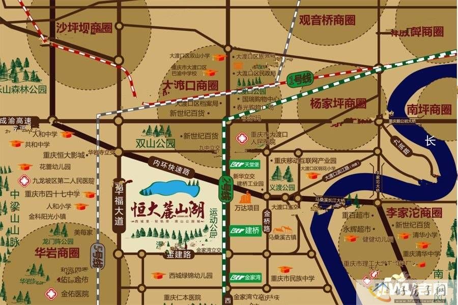 位置交通图