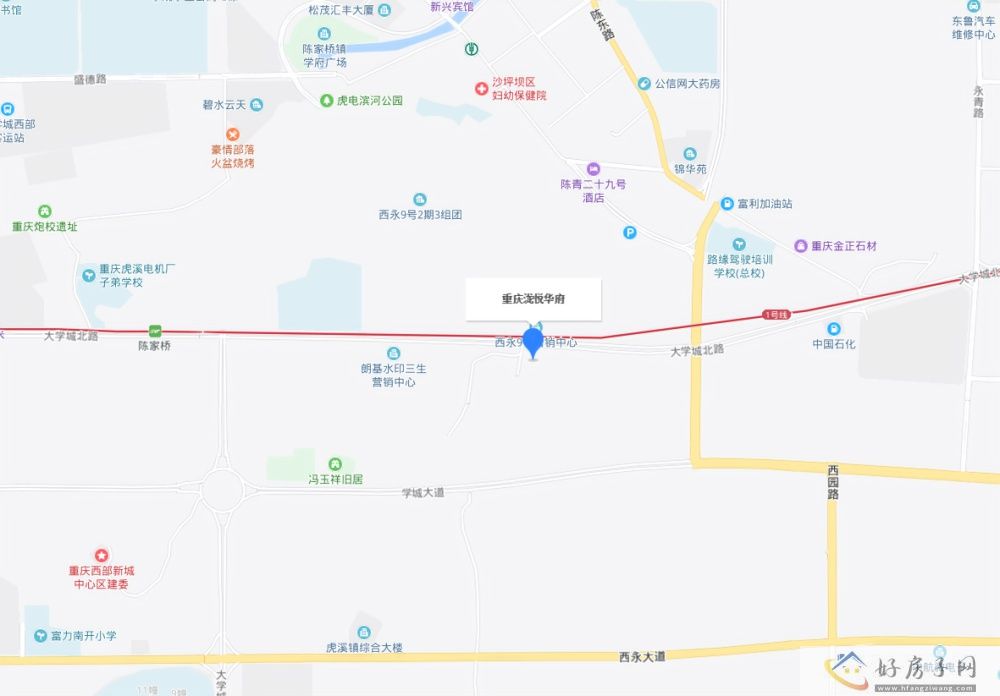 位置交通图